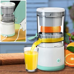 Elektrische fruitpers - 400 ml, 45 W, oplaadbaar via USB | VITAPRESS