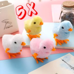Opwindbare Springende Kuikens - Set van 5 | CHIKLET